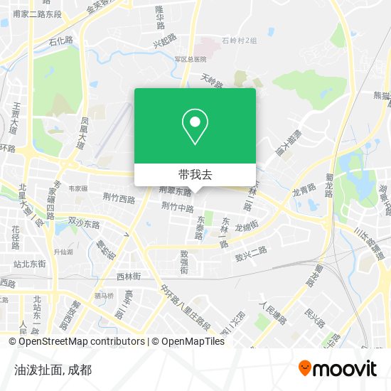 油泼扯面地图