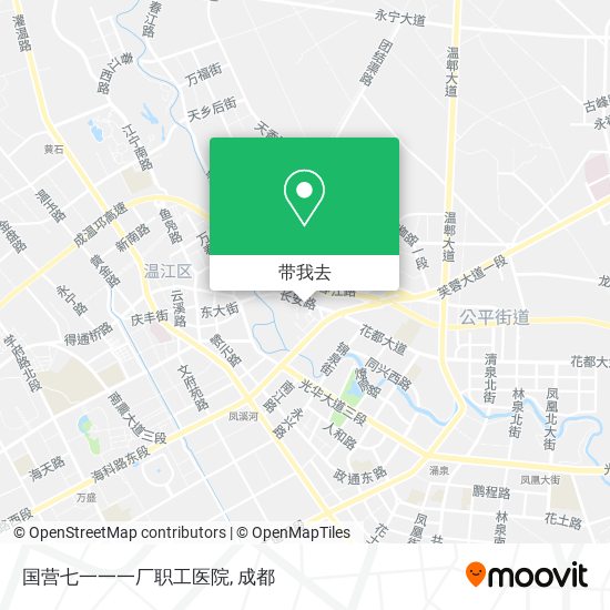 国营七一一一厂职工医院地图