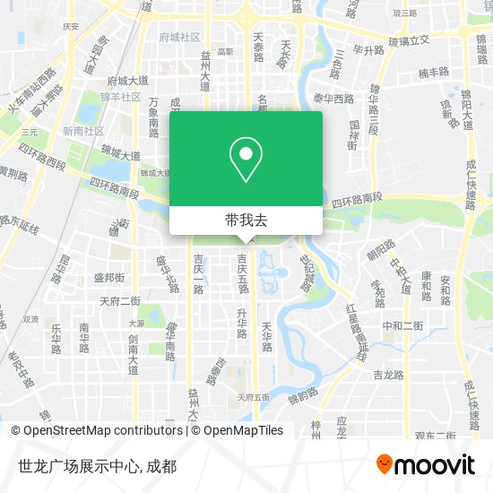 世龙广场展示中心地图