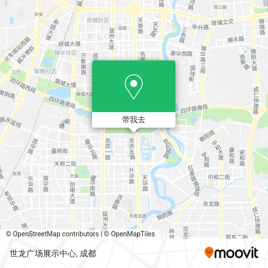 世龙广场展示中心地图