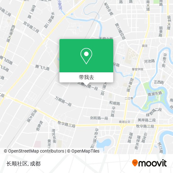长顺社区地图