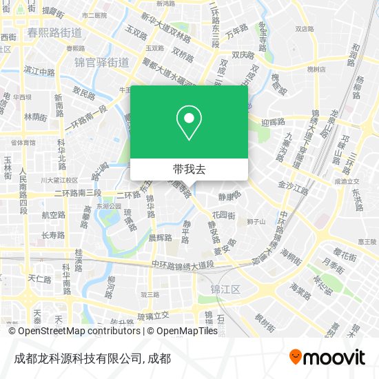 成都龙科源科技有限公司地图