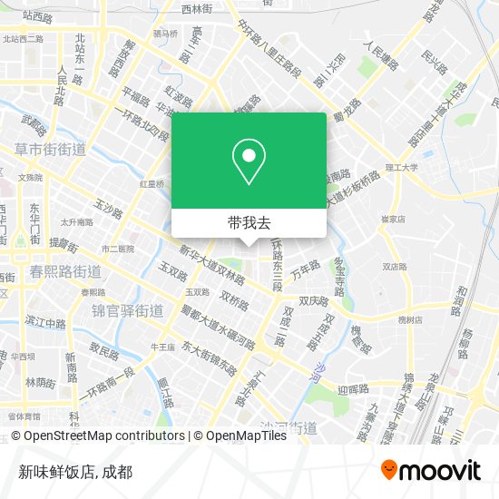 新味鲜饭店地图
