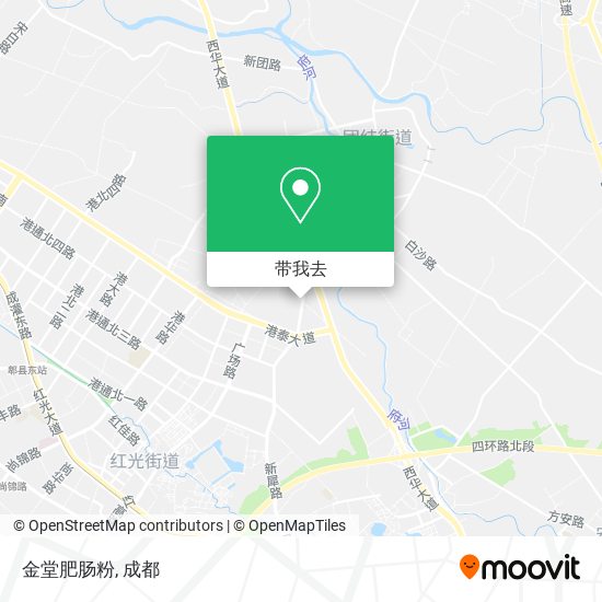 金堂肥肠粉地图