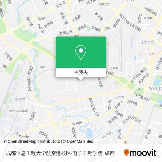 成都信息工程大学航空港校区-电子工程学院地图