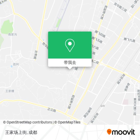 王家场上街地图