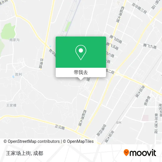 王家场上街地图