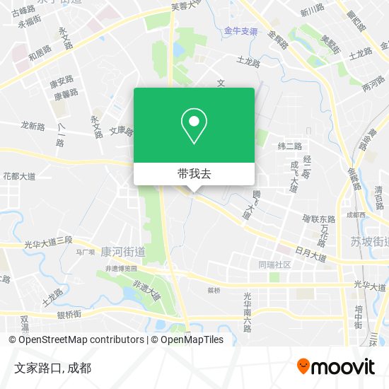 文家路口地图