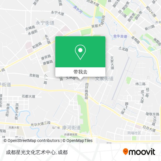 成都星光文化艺术中心地图