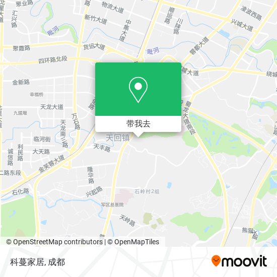 科蔓家居地图