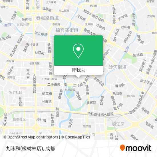 九味和(橡树林店)地图