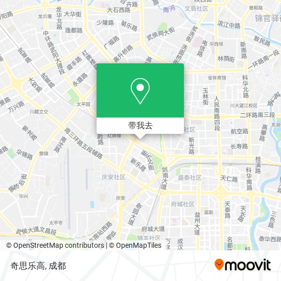 奇思乐高地图