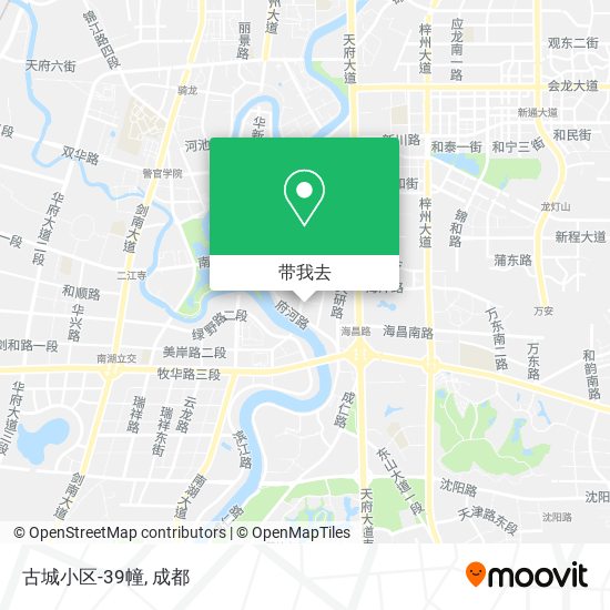 古城小区-39幢地图