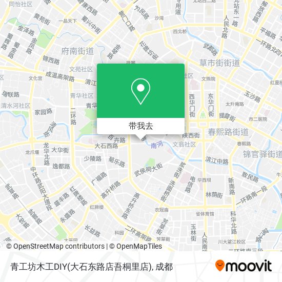 青工坊木工DIY(大石东路店吾桐里店)地图