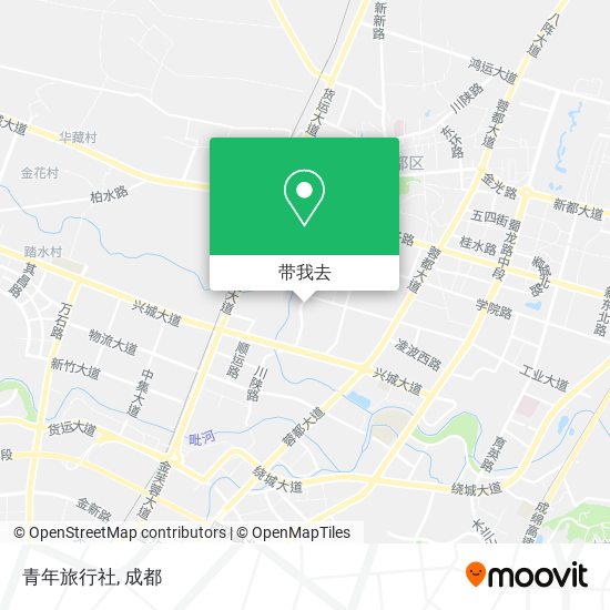 青年旅行社地图