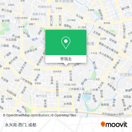 永兴苑-西门地图