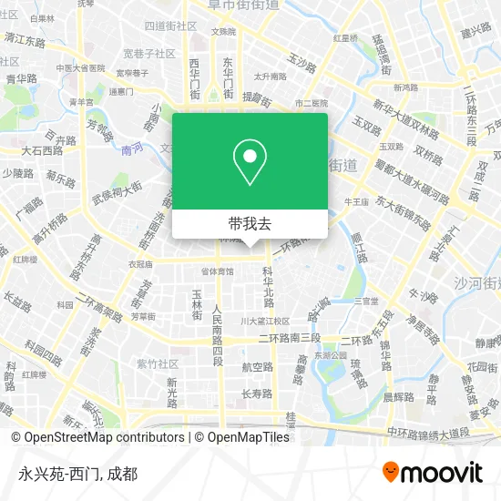 永兴苑-西门地图