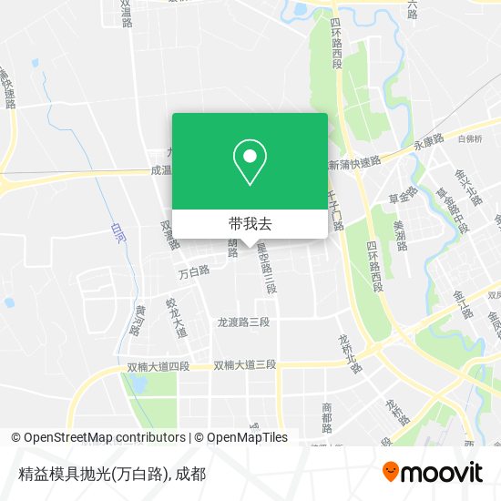 精益模具抛光(万白路)地图