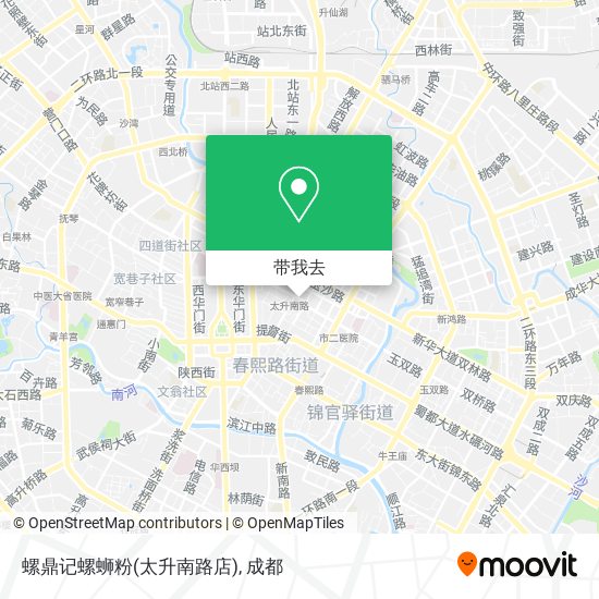 螺鼎记螺蛳粉(太升南路店)地图