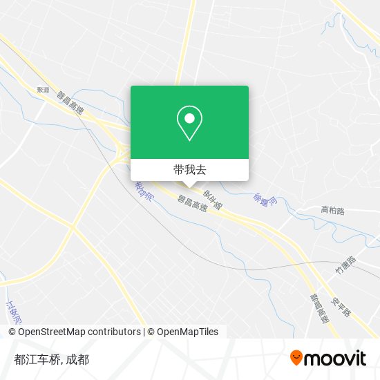 都江车桥地图