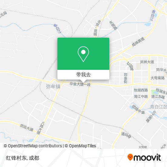 红锋村东地图