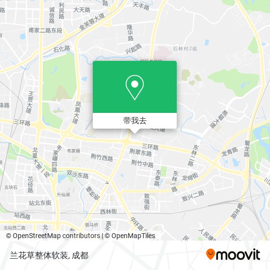 兰花草整体软装地图