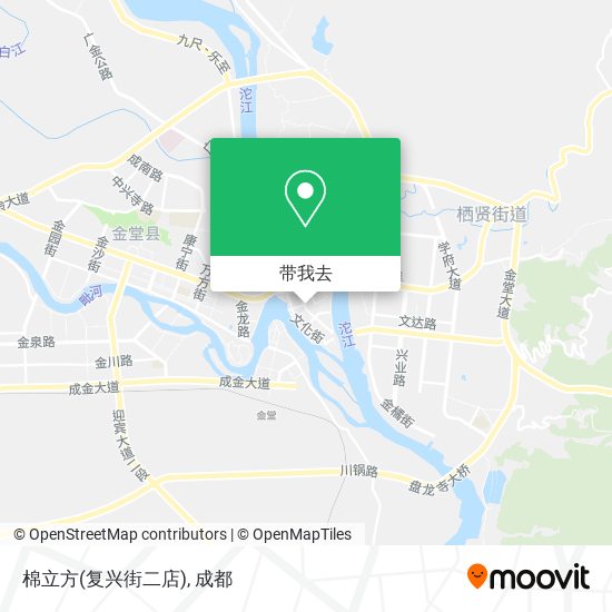 棉立方(复兴街二店)地图