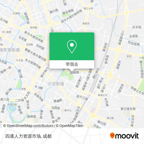 四通人力资源市场地图