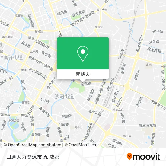 四通人力资源市场地图