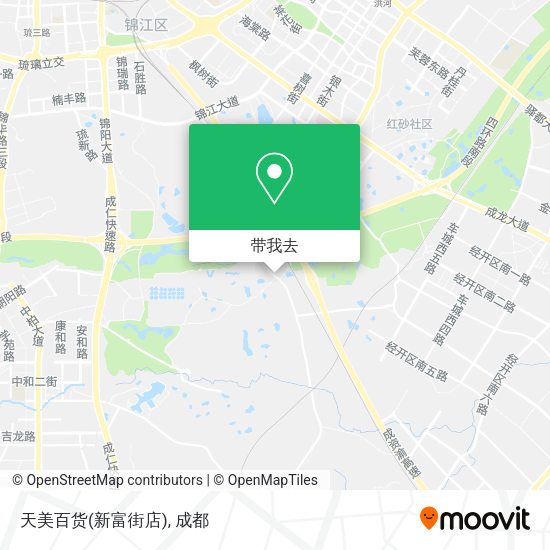 天美百货(新富街店)地图