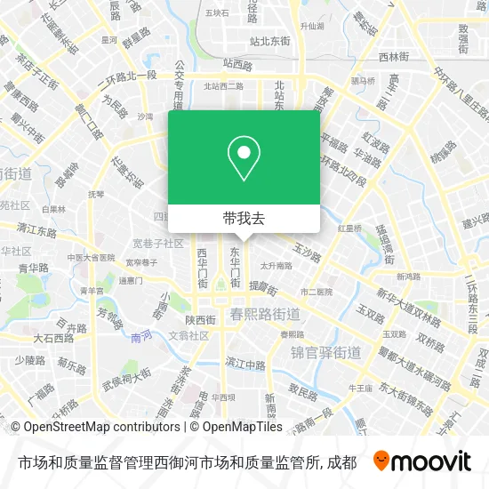 市场和质量监督管理西御河市场和质量监管所地图