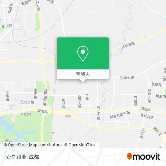 众星跟业地图