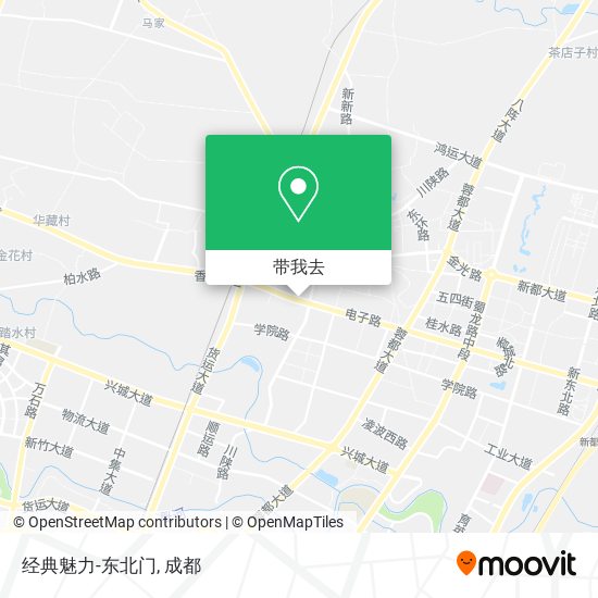 经典魅力-东北门地图