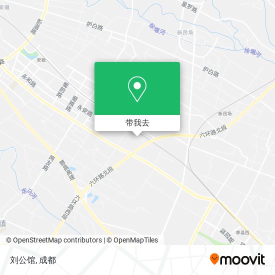 刘公馆地图
