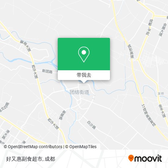 好又惠副食超市地图