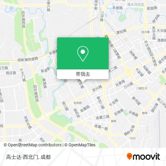高士达-西北门地图