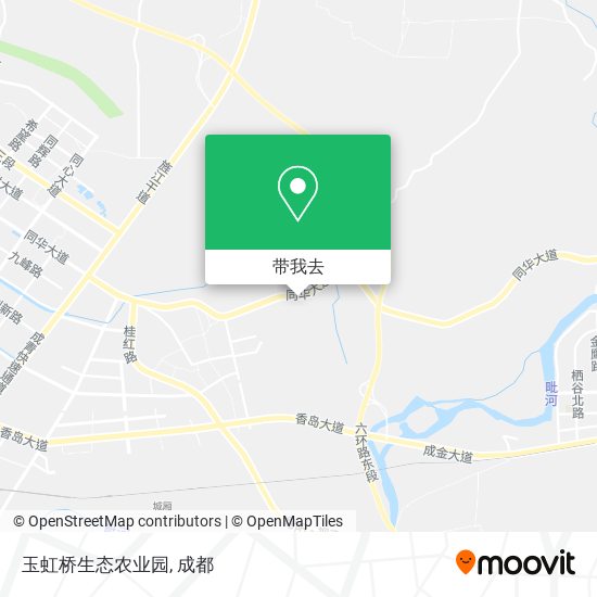 玉虹桥生态农业园地图