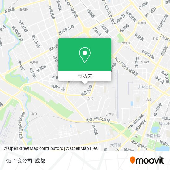 饿了么公司地图