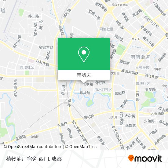 植物油厂宿舍-西门地图