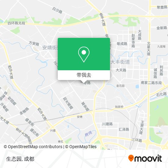 生态园地图