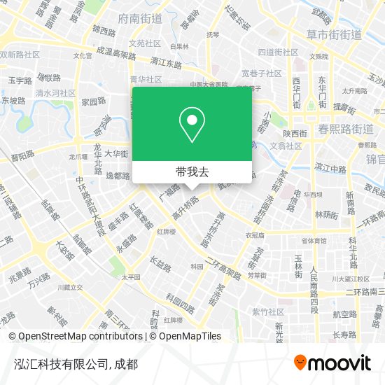 泓汇科技有限公司地图