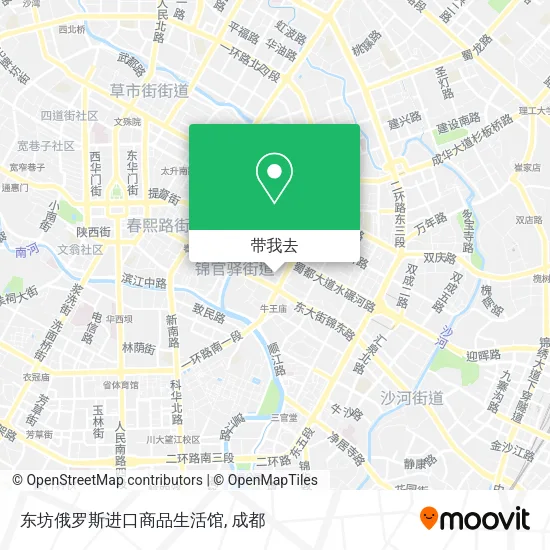 东坊俄罗斯进口商品生活馆地图