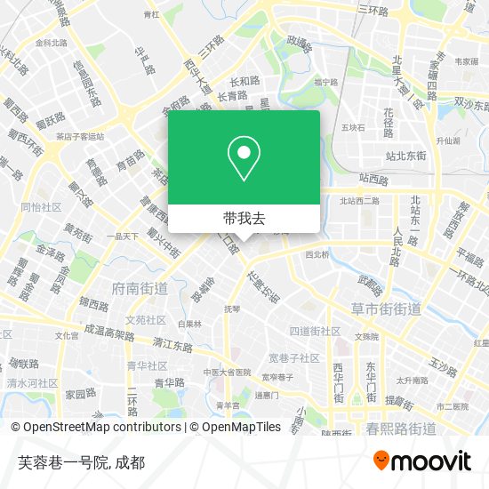 芙蓉巷一号院地图