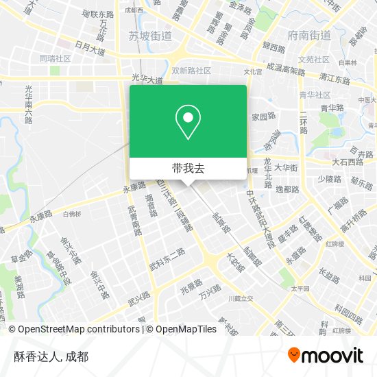 酥香达人地图