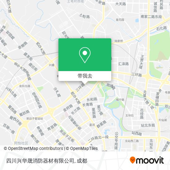 四川兴华晟消防器材有限公司地图