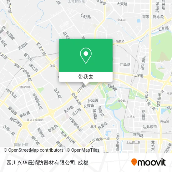 四川兴华晟消防器材有限公司地图