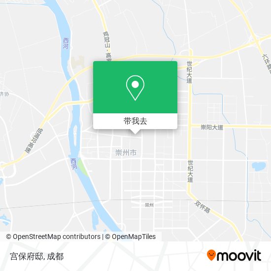 宫保府邸地图