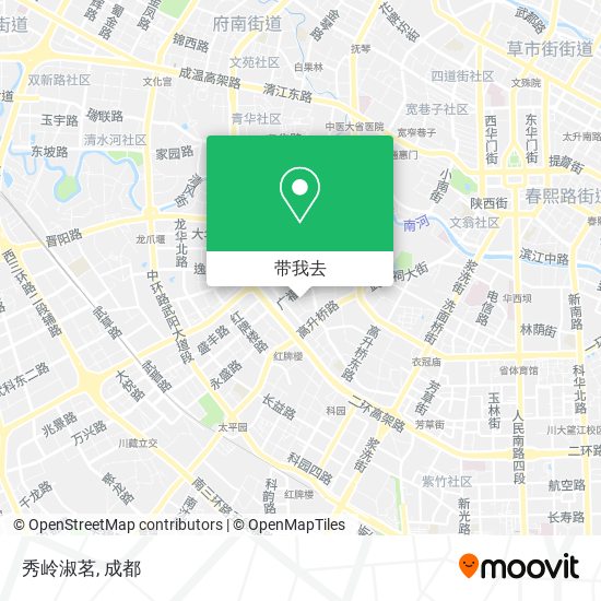 秀岭淑茗地图