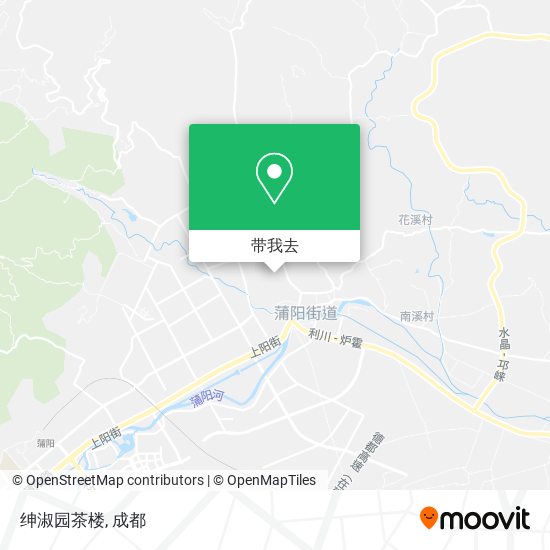 绅淑园茶楼地图