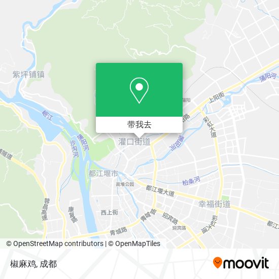 椒麻鸡地图